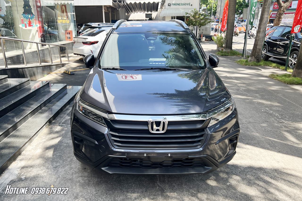 Honda BRV G xám hình ảnh thực tế phần đầu